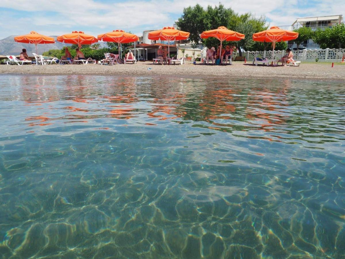 Akrogiali Beach Rooms Amarynthos Exteriér fotografie